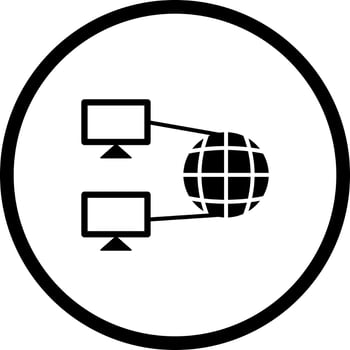 Internet Connectivity Vector Icon