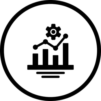 Bar Chart Vector Icon