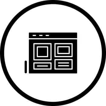 Layout Vector Icon