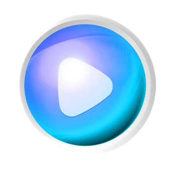 Play game or start symbol colorful game button png