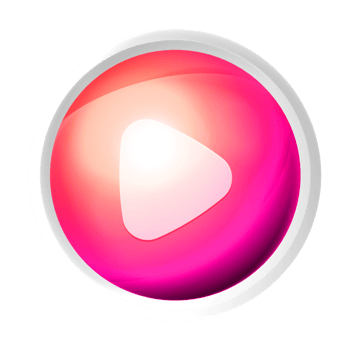 Play game or start symbol colorful game button png
