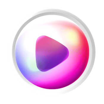 Play game or start symbol colorful game button png