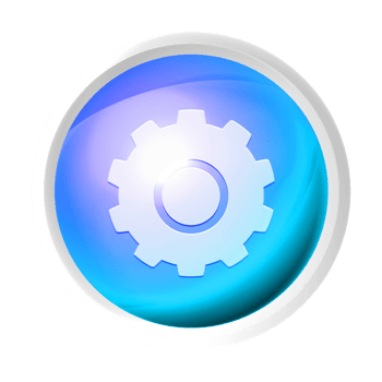 Setting or tool symbol colorful game button png