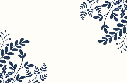 simple seamless pattern with floral and flower theme vector