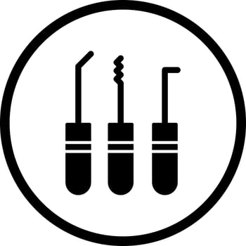 Lockpick Vector Icon