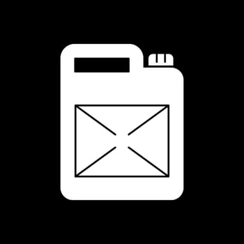 Jerrycan Vector Icon Design