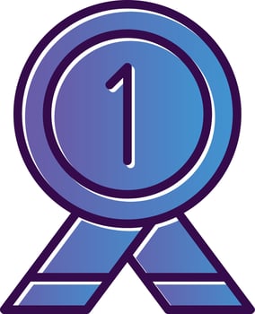 Medal Vector Icon Design