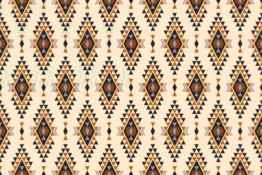 Fabric Aztec pattern background. Geometric ethnic oriental seamless pattern traditional. Mexican stye. vector