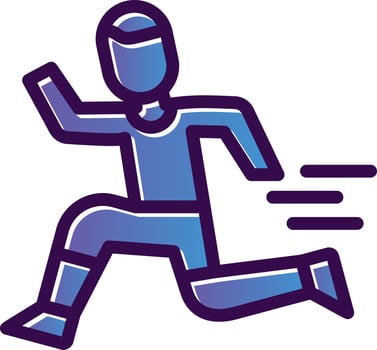 Athletics Vector Icon Design