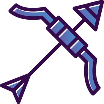 Archery Vector Icon Design