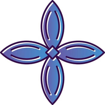 Bouvardia Vector Icon Design