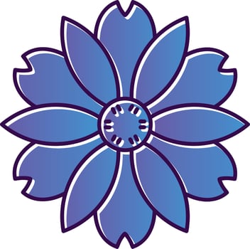 Chamomile Vector Icon Design