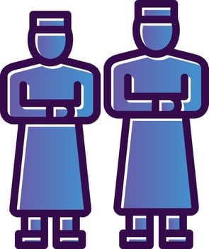 Friday Prayer Vector Icon Design