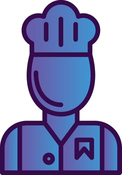 Chef Vector Icon Design