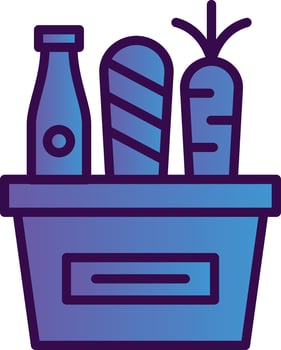 Grocery Vector Icon Design