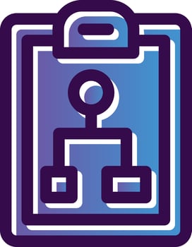 Workflow Vector Icon Design