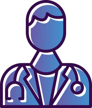 Medical Assistance Vector Icon Design