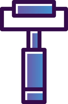 Face Roller Vector Icon Design