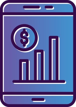 Cash Flow Vector Icon Design