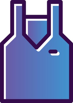 Tank Top Vector Icon Design
