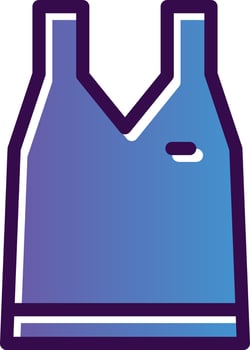 Vest Vector Icon Design