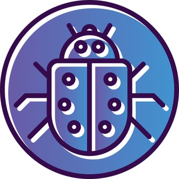 Bug Vector Icon Design