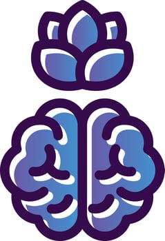 Calm Emotion Vector Icon Design
