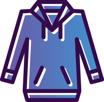Hoodie Vector Icon Design
