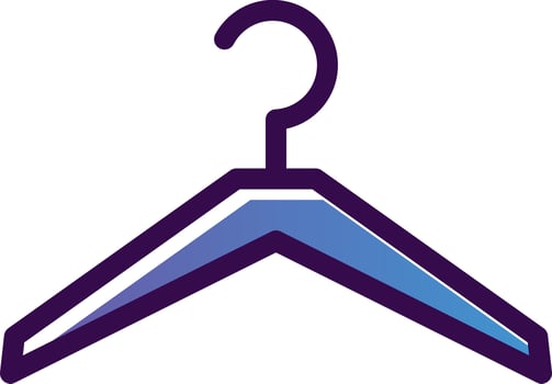 Clothes Hanger Vector Icon Design