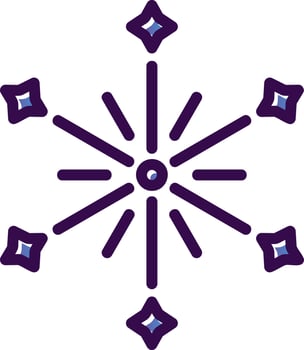 Fireworks Vector Icon Design