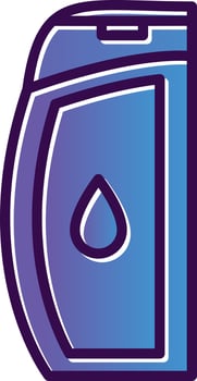 Shampoo Vector Icon Design