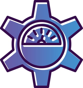 Efficiency Vector Icon Design