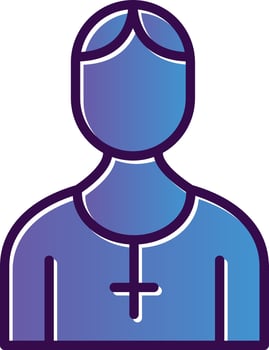 Pastor Vector Icon Design