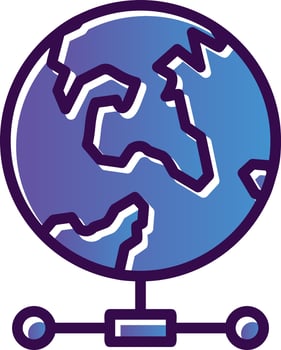 Globe Vector Icon Design