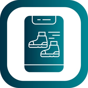 Jogging Vector Icon Design