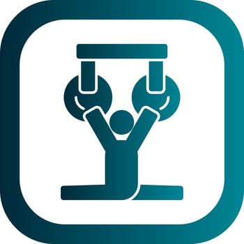 Gymnastics Vector Icon Design