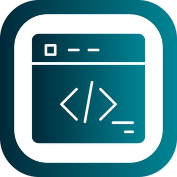 Web Programming Vector Icon Design