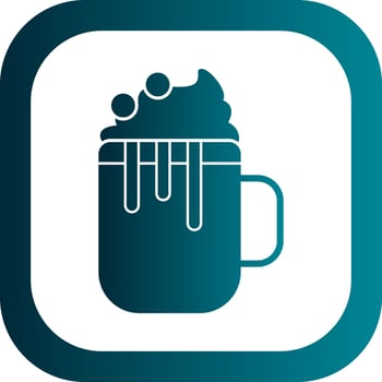 Hot Chocolate Vector Icon Design