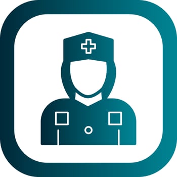 Nurse Vector Icon Design