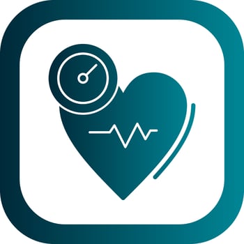 Blood Pressure Vector Icon Design