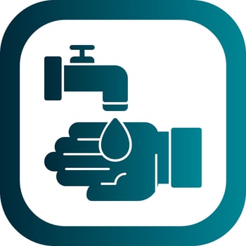 Wudu Vector Icon Design