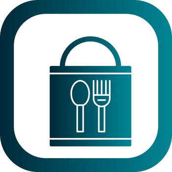 Food Pack Vector Icon Design