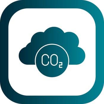 Carbondioxide Vector Icon Design