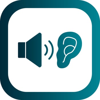 Noise Pollution Vector Icon Design