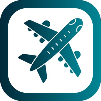 Plane Vector Icon Design