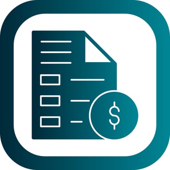 Invoice Vector Icon Design