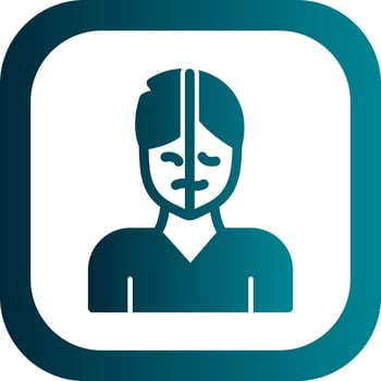 Bipolar Emotion Vector Icon Design