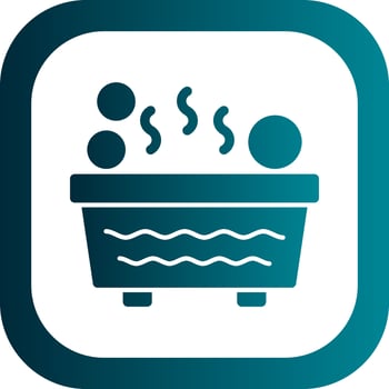 Jacuzzi Vector Icon Design