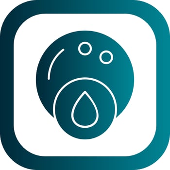 Coconut Oil Vector Icon Design