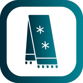 Scarf Vector Icon Design